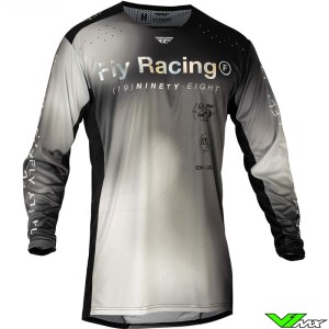 Fly Racing Lite SE Legacy 2024 Cross shirt - Grijs / Zwart