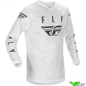 Fly Racing F-16 Universal 2024 Motocross Jersey - White
