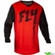 Fly Racing F-16 2024 Kinder Cross shirt - Rood / Zwart