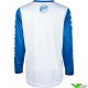 Fly Racing F-16 2024 Youth Motocross Jersey - True Blue / White