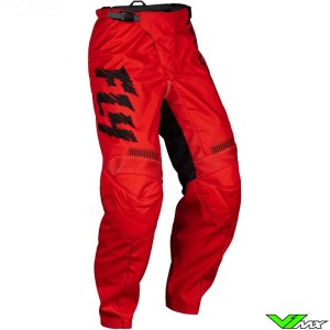Fly Racing F-16 2024 Youth Motocross Pants - Red / Black