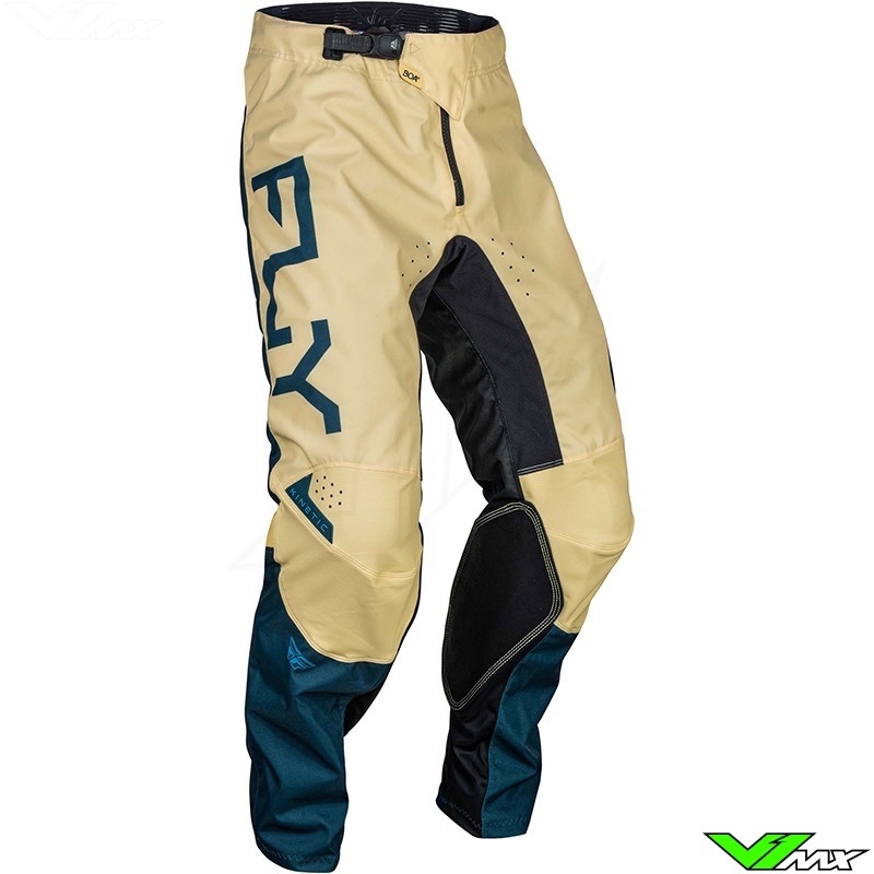 Fly Racing Kinetic 2024 Motocross Pants - Ivory / Navy / Cobalt