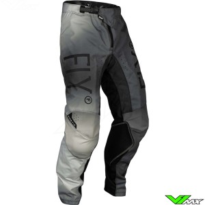 Fly Racing Kinetic BOA 2024 Youth Motocross Pants - Black / Light Grey