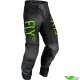 Fly Racing Kinetic BOA 2024 Youth Motocross Pants - Charcoal / Neon Green / Blue