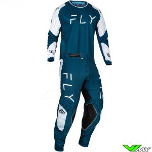 Fly Racing Evolution 2024 Motocross Gear Combo - Navy / White
