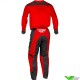 Fly Racing F-16 2024 Motocross Gear Combo - Red / Charcoal