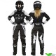 Fly Racing F-16 2024 Women Motocross Gear Combo - Black / White