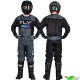 Fly Racing Kinetic Reload 2024 Motocross Gear Combo - Charcoal / Black / Blue
