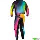 Fly Racing Kinetic Prodigy 2024 Youth Motocross Gear Combo - Fuchsia / Electric Blue / Fluo Yellow