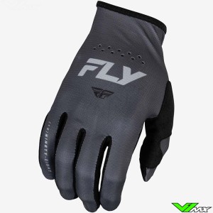 Fly Racing Lite 2024 Youth Motocross Gloves - Charcoal