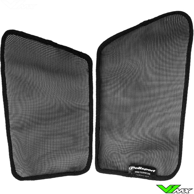 Polisport Radiator Mesh Black - Honda CRF250R CRF250RX