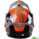 Kenny Titanium Motocross Helmet - Grey / Orange