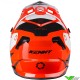 Kenny Track Motocross Helmet - Fluo Red Orange