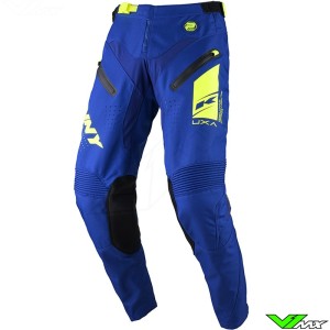 Kenny Titanium Premium 2024 Motocross Pants - Navy / Fluo Yellow
