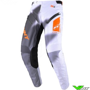 Kenny Titanium Tones 2024 Motocross Pants - White / Grey / Orange