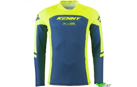 Kenny Performance Solid 2024 Motocross Jersey - Fluo Yellow