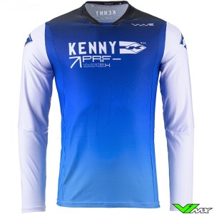 Kenny Performance Wave 2024 Motocross Jersey - Blue
