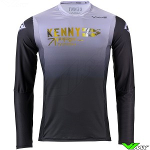 Kenny Performance Wave 2024 Cross shirt - Grijs / Goud (M/L)