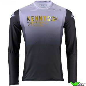 Kenny Performance Wave 2024 Motocross Jersey - Grey / Gold
