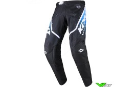 Kenny Track Focus 2024 Motocross Pants - Black / White / Blue