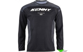Kenny Track Force 2024 Motocross Jersey - Black / Grey