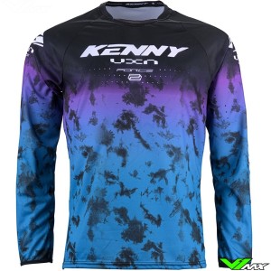 Kenny Track Force 2024 Cross shirt - Dye Paars