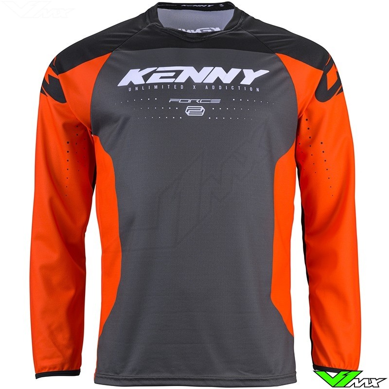 Kenny Track Force 2024 Cross shirt - Oranje