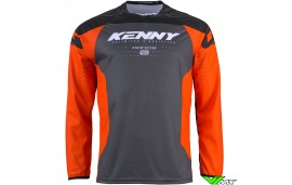 Kenny Track Force 2024 Youth Motocross Jersey - Orange