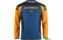 Kenny Track Force 2024 Youth Motocross Jersey - Petrol