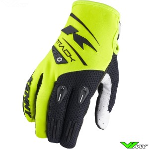 Kenny Track 2024 Motocross Gloves - Fluo Yellow