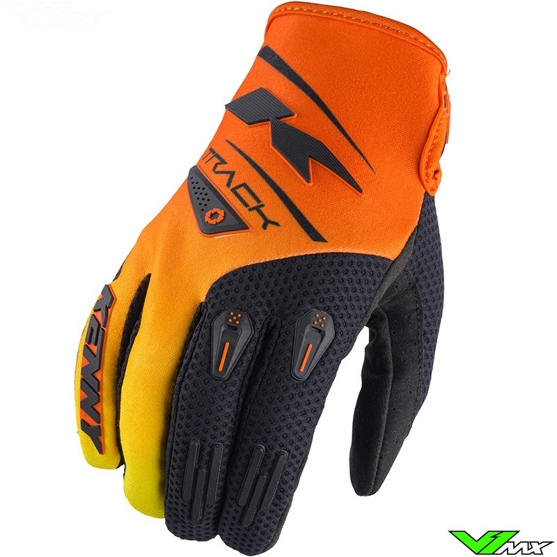 Kenny Track 2024 Youth Motocross Gloves - Black / Orange