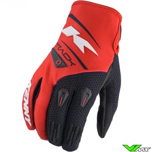 Kenny Track 2024 Youth Motocross Gloves - Black / Red