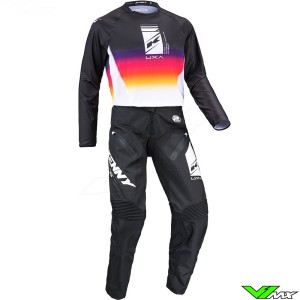 Kenny Titanium Premium 2024 Motocross Gear Combo - Black