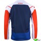 Kenny Track Force 2024 Motocross Gear Combo - Red / Blue