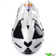 Pull In Race Master Motocross Helmet - Gradient / White
