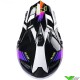 Pull In Race Motocross Helmet - Multi / Black