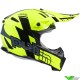 Pull In Race Motocross Helmet - Fluo Yellow