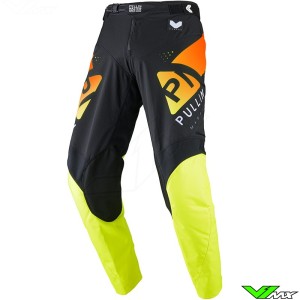 Pull In Challenger Master 2024 Motocross Pants - Fluo Yellow / Black