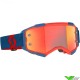 Scott Fury Motocross Goggle - Red / Orange Chrome Lens