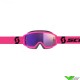 Scott Primal Motocross Goggle - Pink / Purple Chrome Lens