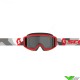 Scott Primal Sand Dust Motocross Goggle - White / Red / Dark Lens