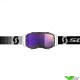 Scott Prospect Motocross Goggle - Black / White / Purple Chrome Lens