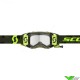 Scott Prospect WFS Super Motocross Goggles with Roll-off - Kaki Green / Fluo Yellow