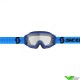 Scott Split OTG Motocross Goggle - Blue / Clear Lens