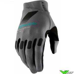 Motocross Gloves 100% Ridefit 2024 - Petrol