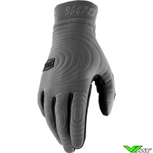 Motocross Gloves 100% Brisker Xtreme 2024 - Charcoal