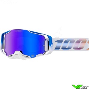 Crossbril 100% Armega Neo - Hiper Blauwe lens