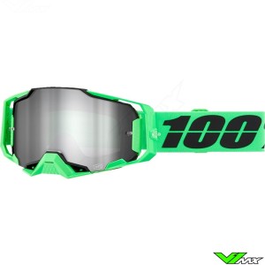 Motocross Goggle 100% Armega Anza2 - Silver Mirror Lens