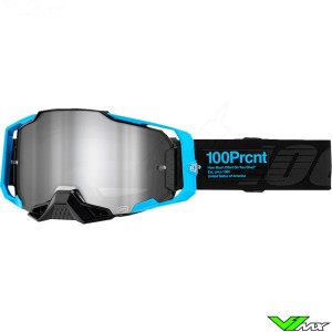 Motocross Goggle 100% Armega Barely2 - Silver Mirror Lens