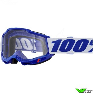 Motocross Goggle 100% Accuri 2 Blue - Clear Lens
